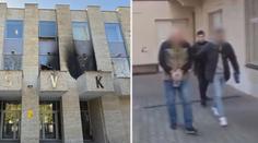 Policie chytla podezřelého z útoku na Ruský dům. Ke žhářství se sám přihlásil
