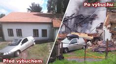 Z domu po výbuchu zbyly jen trosky! Majiteli se podařilo utéct