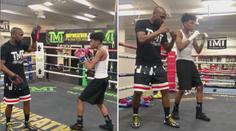 Boxer Mayweather trénuje svého syna! Nástupce z něj však nevychová