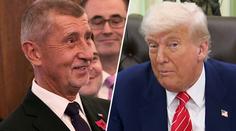 Babiš telefonoval s Trumpem. Probrali válku, migraci i společnou minulost