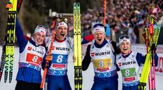 Český biatlon slaví: první medaile od covidu. Nejlepší výsledek za deset let