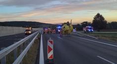 Nehoda blokovala dálnici D46. Stály oba směry
