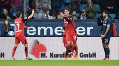 Schick vstřelil první ligový gól v sezóně, Leverkusen ale otloukánka neporazil