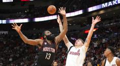 Hardenův triple-double a 40 bodů na houževnaté Miami nestačilo!