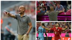 Podpisy, objímání a těsná porážka. Guardiola se vrátil na Bayern