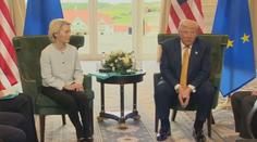 Setkání Trumpa s von der Leyenovou plné očekávání. Dvojice se domluvila