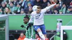 Hoffenheim zaskočil Brémy, Kadeřábek odehrál poprvé po zranění celý zápas