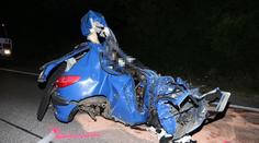 Dva řidiči zahynuli při nočních nehodách na jihu Moravy