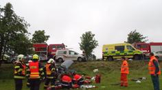 Počasí zabíjelo: Řidička dostala smyk, spolujezdkyně nepřežila