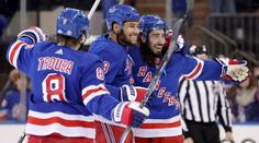 Rangers jsou prvním čtvrtfinalistou play-off. Vancouver předvedl skvělou otočku