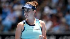 Nosková drží český ženský prapor v Miami. Rusku porazila ve dvou setech
