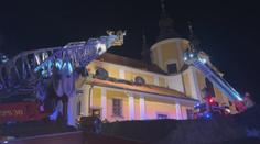 Požár kostela u Třeboně napáchal větší škody, než se myslelo. Poničené jsou i varhany