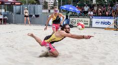 Nadupaný turnaj v beachvolejbalu ovládla silná mužská dvojice