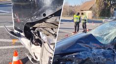 Na Vyškovsku boural zájezdový autobus plný dětí. Řidič nadýchal