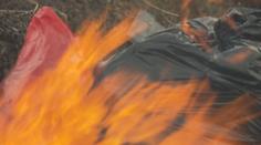 Na Zlínsku našli ohořelé torzo lidského těla vedle ohniště
