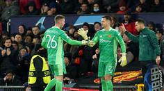Za Manchester United nastoupil záložní gólman, na debut čekal téměř 20 let