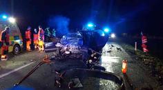 Tragédie na Pardubicku! Při čelní srážce aut zemřeli oba řidiči