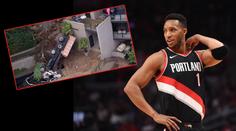 Basketbalistovi z NBA šlo o život: Do jeho bazénu se zřítil kamion!