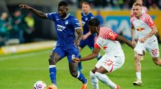Hoffenheim doma remizoval s Lipskem. V posledních minutách srovnal Kramarič