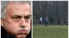Partyzán Mourinho! S hráči trénoval v parku, teď čelí kritice i obvinění