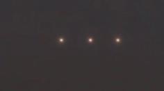 UFO nad Francií? Tři záhadná světla bloudila po obloze! VIDEO