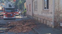 V Bořitově na Blanensku hořel dům. Chytil zřejmě od baterií fotovoltaiky
