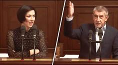 Drama ve Sněmovně: Pekarová zmínila oběti covidu. Jste ubohá, zaútočil Babiš