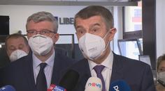 Babiš s Havlíčkem přijeli do Ostravy, řeší stávkovou pohotovost