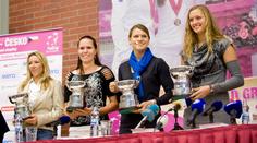 Tenistky se vrátily bez trofeje, oslavy nebyly bouřlivé