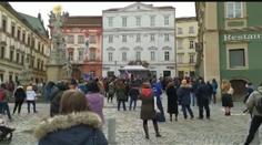 V Brně demonstrovali proti opatřením. Policie zajistila dva protestující