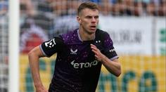 Evropské utkání, hlásí po remíze Douděra. Při oslavě gólu se rozplynul