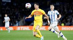 Barcelona udeřila v samotném závěru, výhru zachránil v nastavení Araujo