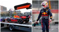 Drama na formuli 1: Verstappen před cílem havaroval, Hamilton vyjel mimo