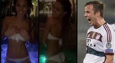 Sexy tanec v bazénu: Holka hvězdy Bayernu to pořádně rozjela!