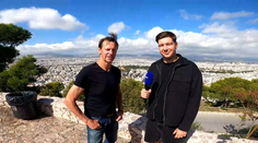 Se Spartou do Řecka! Reportér Nova Sport ukázal se Strakou zákulisí Evropské ligy