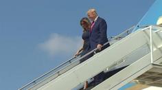 Trump zamířil na místa masakru. Lidé ho "přivítali" protestem