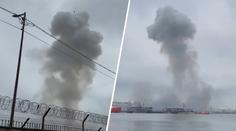Poplach v Rumunsku. Přístavem otřásla exploze námořního dronu