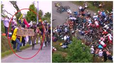Hon na divačku z Tour de France pokračuje. Ta utekla ze země