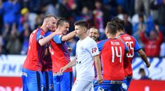 Plzeň otočila zápas s Olomoucí, Baník ztratil body v nastavení