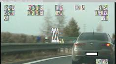 Pirát se řítil dálnicí rychlostí 222 km/h. Přímo před policejní hlídkou