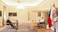 Zeman se setkává s adepty na ministry. V Lánech přijal Gazdíka i Hubáčkovou