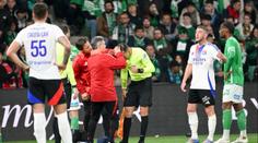 Prestižní derby ve Francii bylo přerušeno. Divák trefil sudího předmětem do hlavy