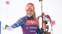 Koukalová odhalí hodně: Její nové plavky připomínají cedník! FOTO