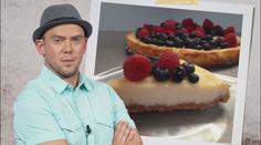 NOVÝ RECEPT: Láďa Hruška peče cheesecake ze sušenek