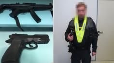 Muž se samopalem se vydával za policistu. Zbraně mu zabavili
