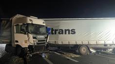 Tragická nehoda na D1. Zemřel řidič dodávky, úsek byl dlouho neprůjezdný