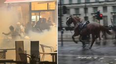 Slzný plyn proti zápalným lahvím. Protesty se na jihu Francie vyhrotily!