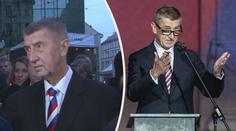 Babiš měnil kravatu, na Národní třídě na ní měl ruskou trikoloru