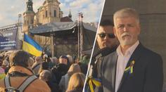 Den za Ukrajinu: Musíme dělat vše pro to, aby Rusko ve válce neuspělo, řekl Pavel