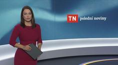 Polední Televizní noviny - pondělí 13. září